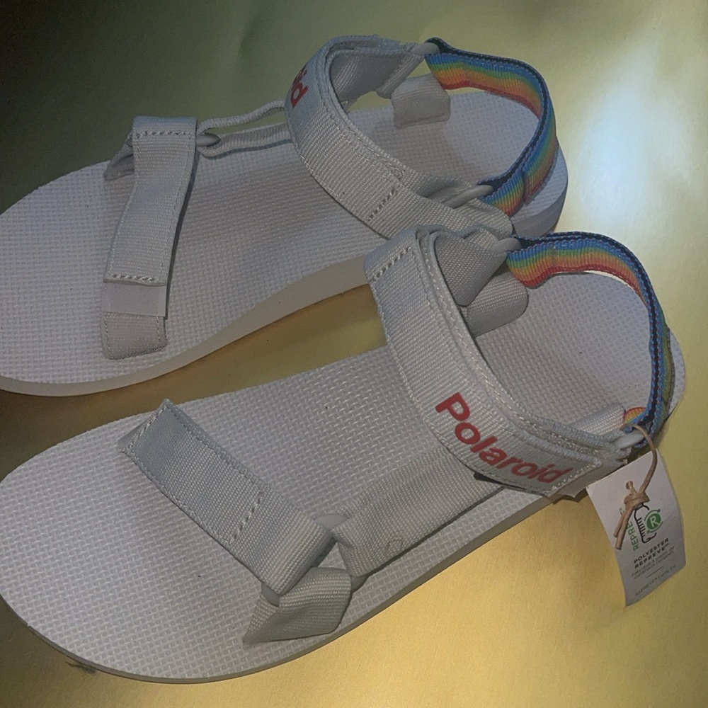 Teva Polaroid rainbow print sandal - Picture 7 of 12